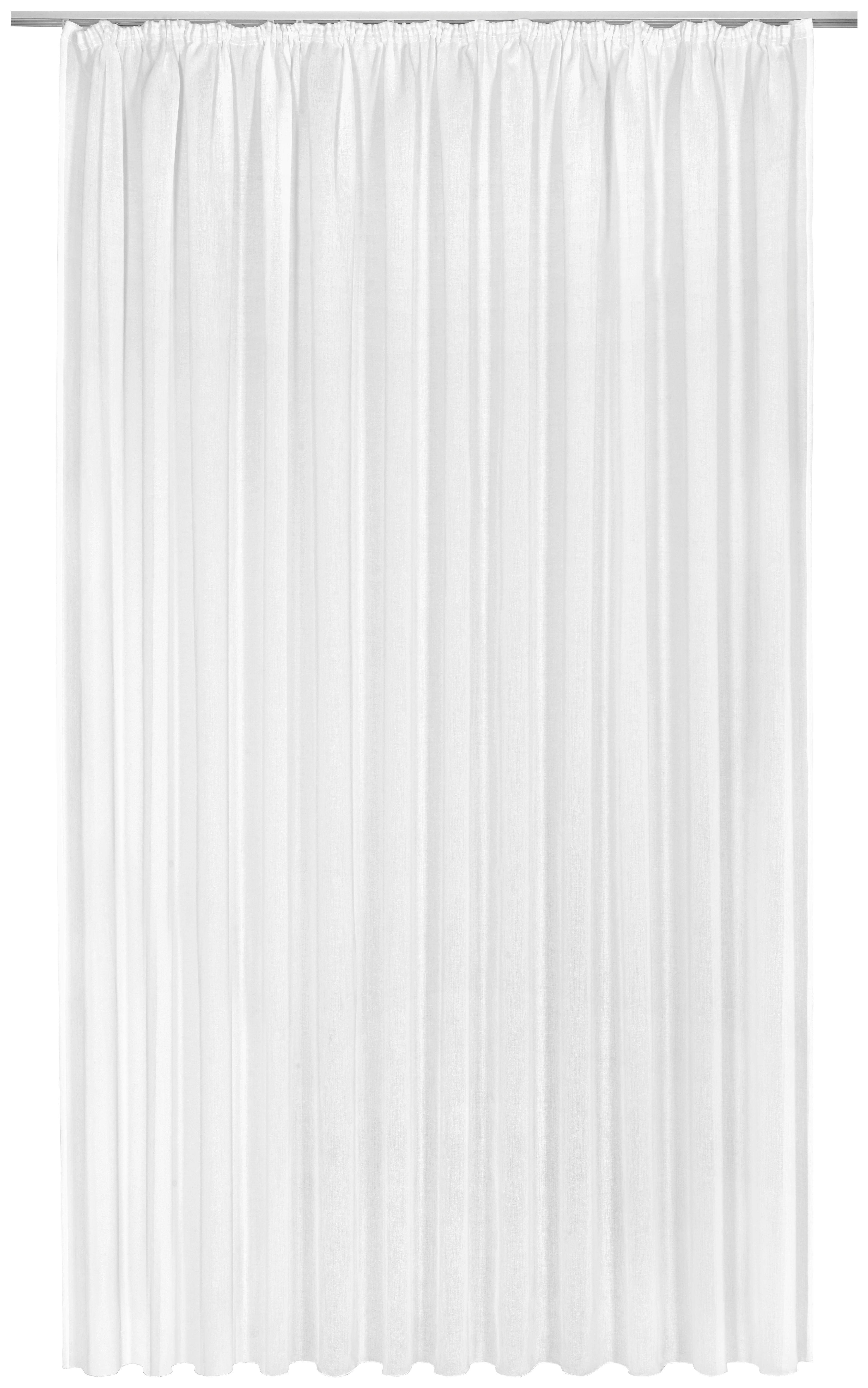 Končana Zavesa Tosca Store 3 - bela, tekstil (300/245cm) - Modern Living