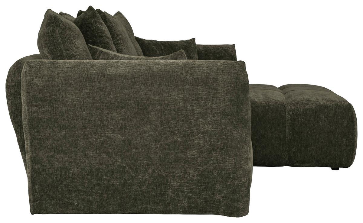 Kutna Garnitura Cammellio - zelena/crna, Moderno, tekstil (296/189cm) - Mömax