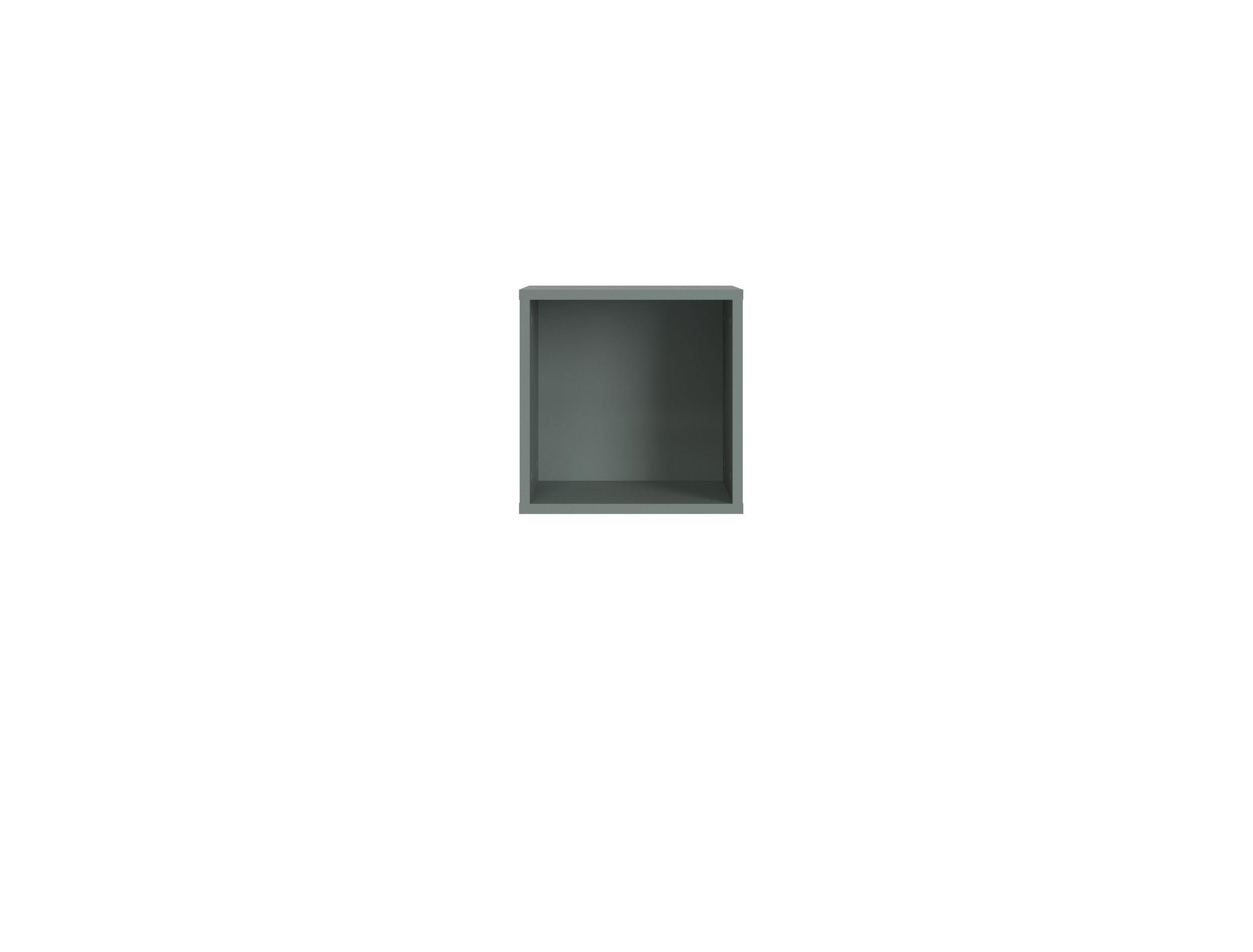 Fali-kiegészítő Elem Lugo - zöld, Modern, faalapú anyag (35,2/35,2/34,4cm) - Mömax