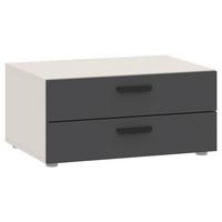Ladice Basic - kašmir/antracit, Konvencionalno, drvni materijal (74/35/51,9cm)