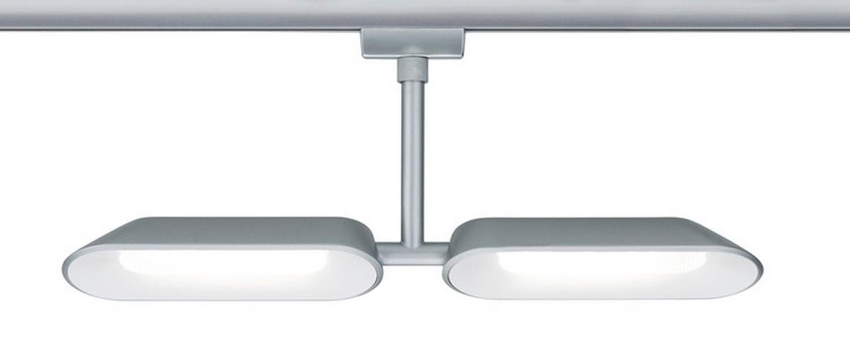 Schienensystem-Strahler Spot Dipper max. 16 Watt - Chromfarben, Design, Metall (37,5/17/2,6cm) - Paulmann