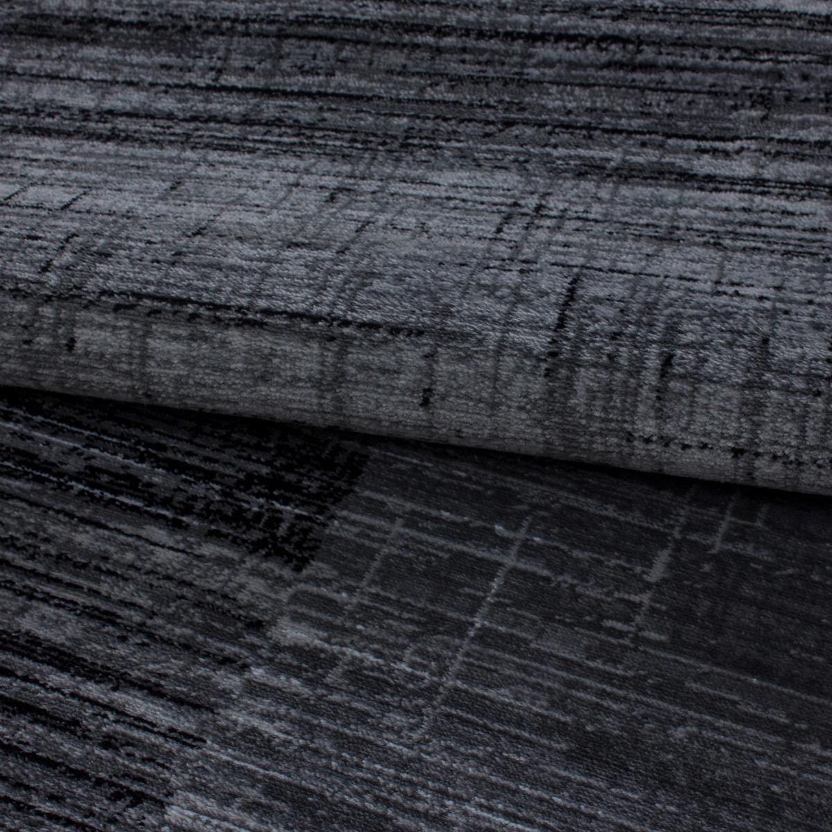 Webteppich Plus Schwarz ca. 200x290cm - Schwarz, Design, Textil (200/290cm)