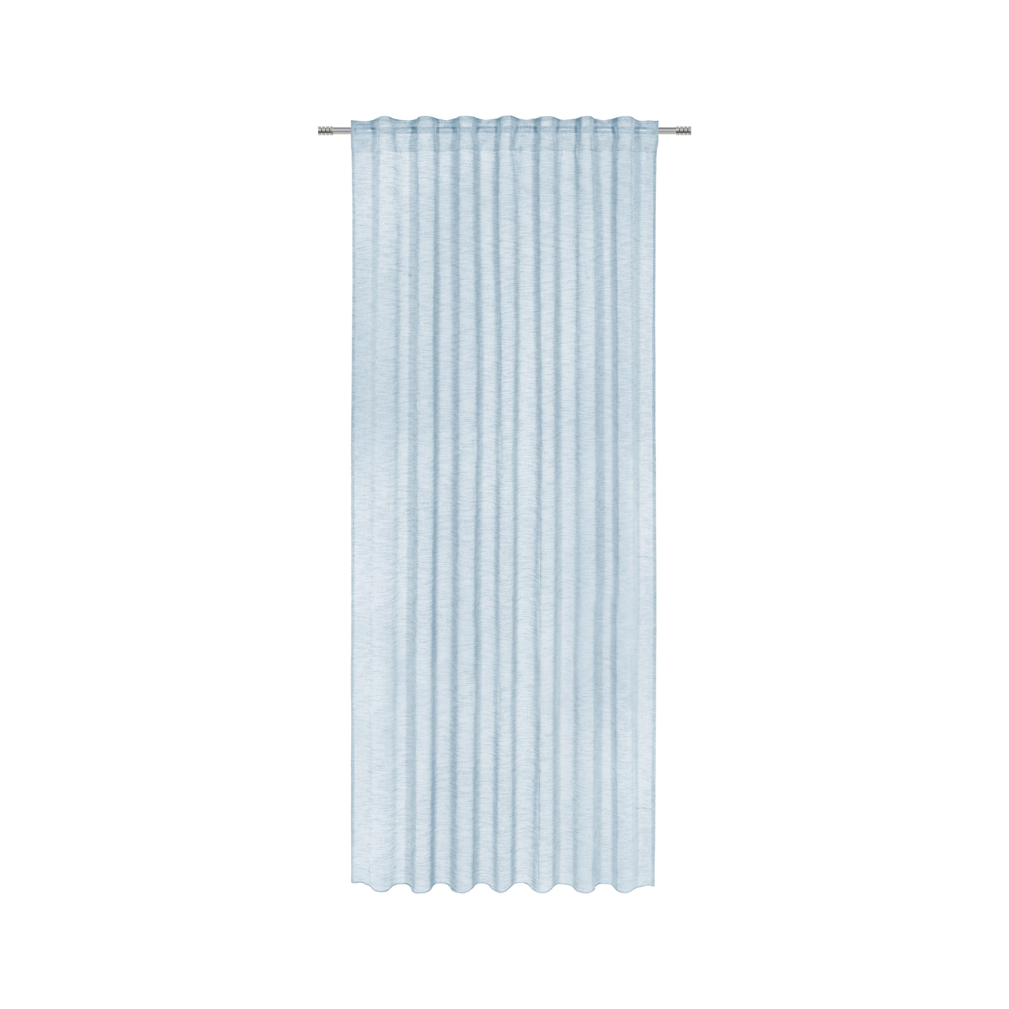 Končana Zavesa Sigrid - modra, Romantika, tekstil (140/245cm) - Premium Living