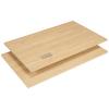 LEGPLANKENSET UNIT -BASED- - Eikenkleuren, Modern, Houtcomposiet (87,9/1,8/55,1cm) - Based