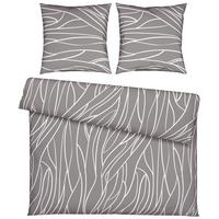 Bettwäsche Juliane XXL Grau ca. 200x200cm - Grau, KONVENTIONELL, Textil (200/200cm) - Mömax