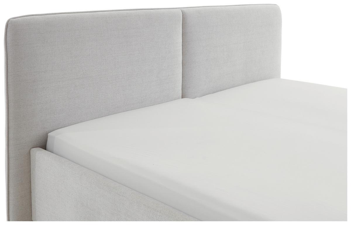 Polsterbett Palma Beige ca. 180x200cm - Beige, KONVENTIONELL, Holz/Textil (180/200cm) - Premium Living