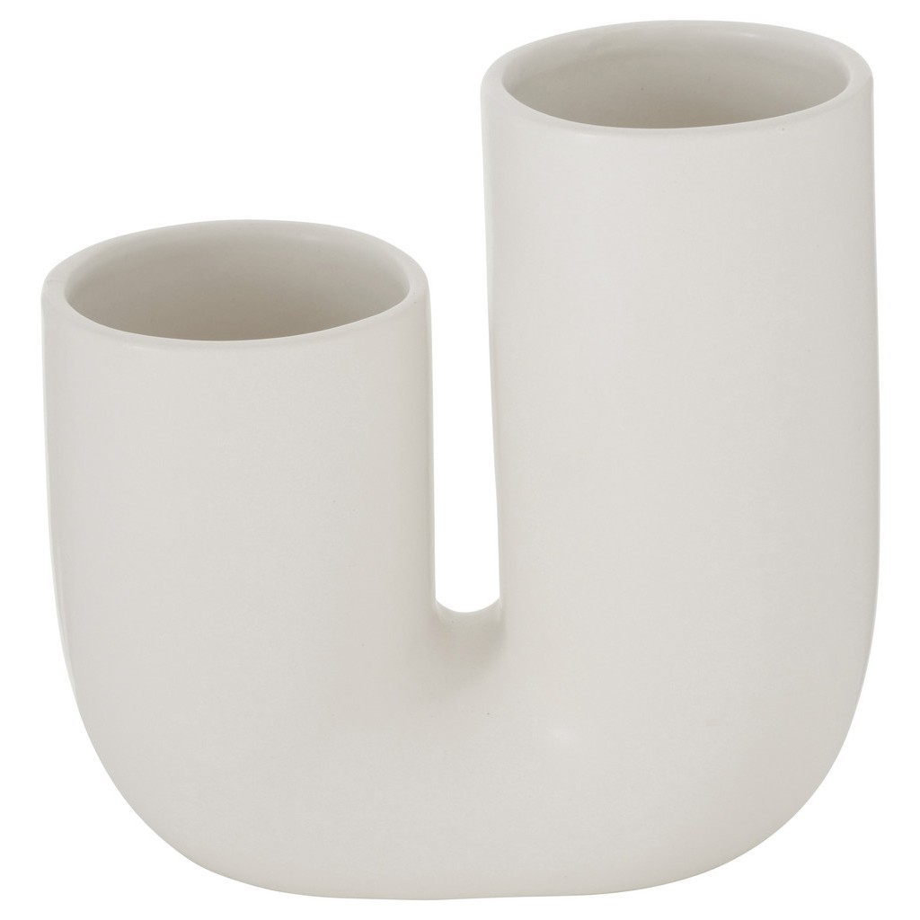 Vase Filicio in Weiß