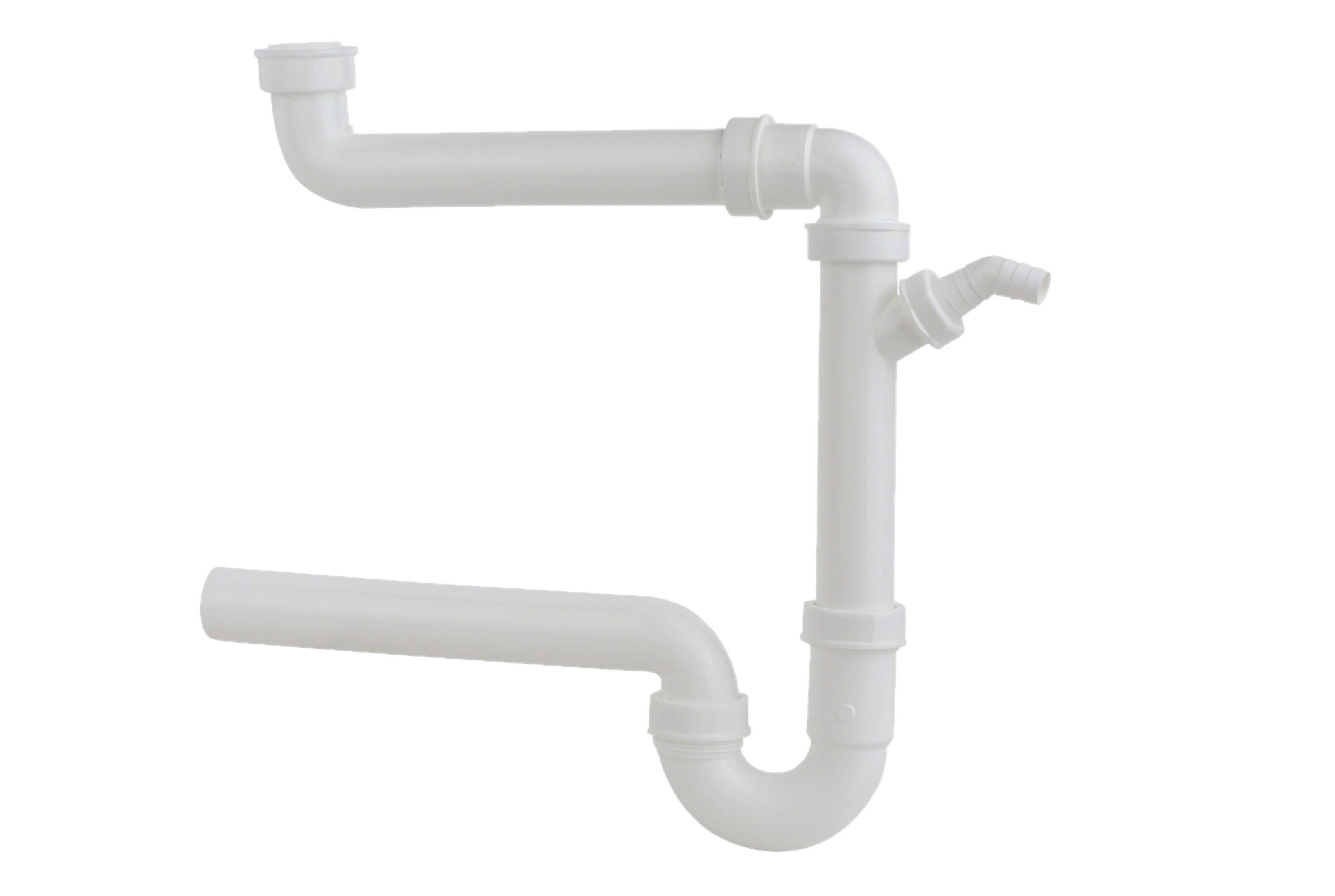 Sifon 98833548 - bijela, Basics, plastika (4cm)