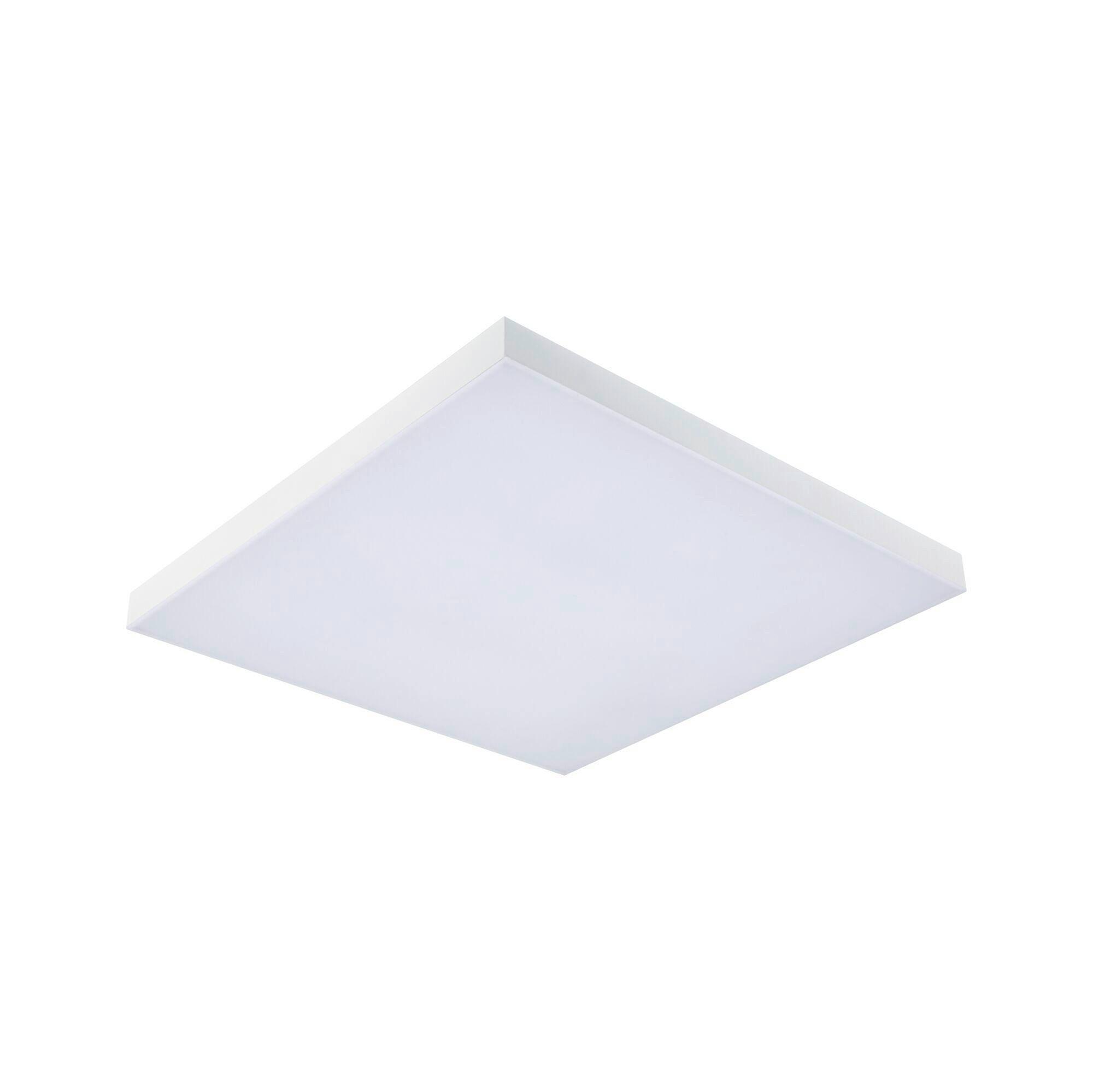 LED-Paneel Velora Rainbow in Weiß max. 19 Watt - Weiß, Basics, Metall (45/45/6,4cm) - Paulmann