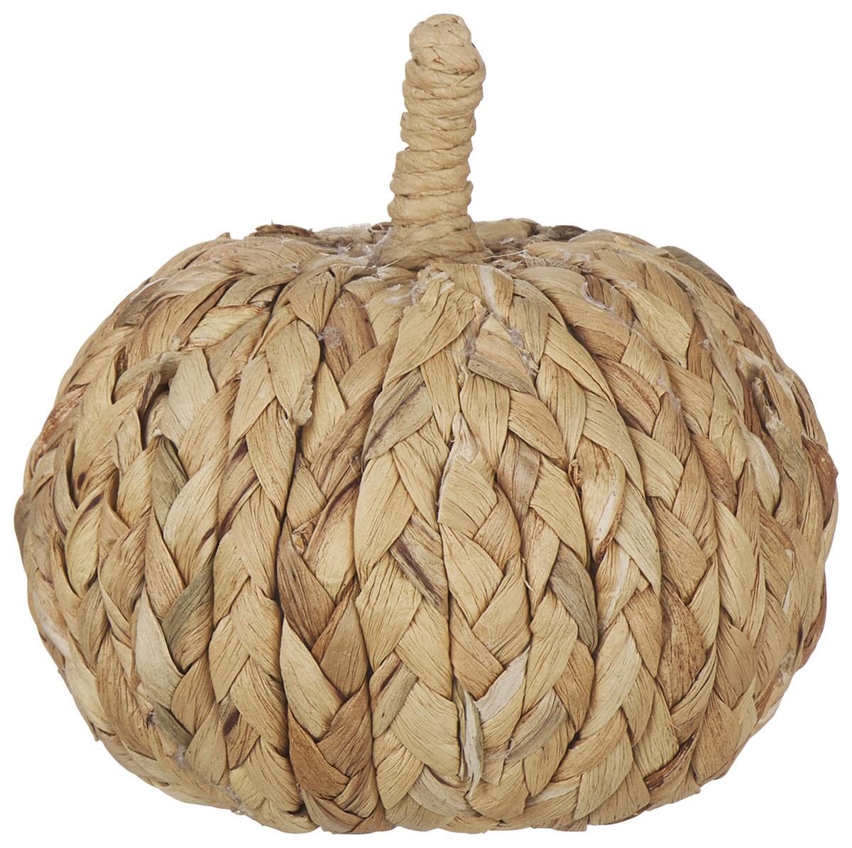 Dekokürbis Pumpkin Ecru - Ecru, Naturmaterialien/Kunststoff (12/12cm) - Mömax