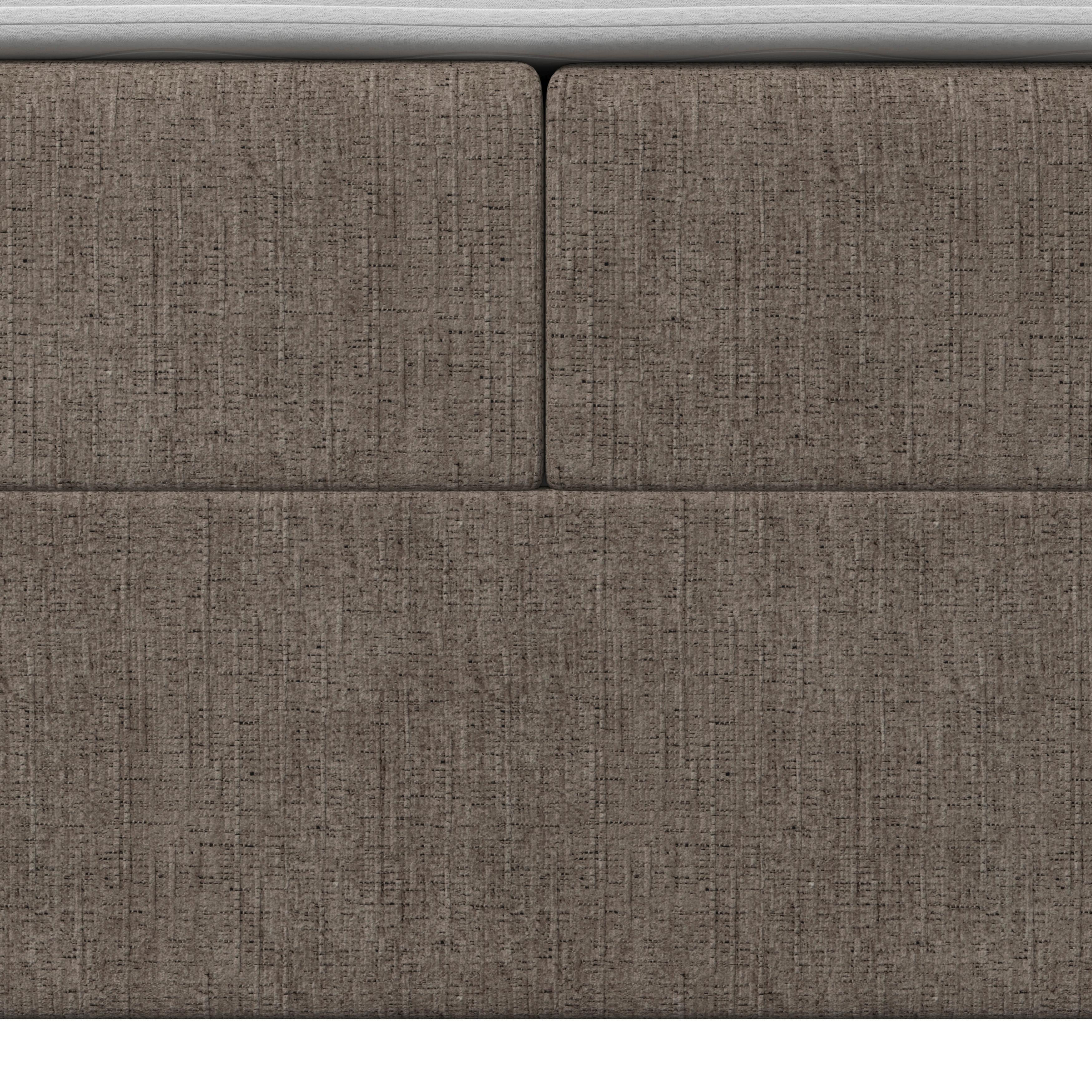 BOXSÄNG MONZA - brun/ekfärgad, Modern, trä/textil (160/200cm) - Bessagi Home