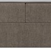 BOXSÄNG MONZA - brun/ekfärgad, Modern, trä/textil (140/200cm) - Bessagi Home