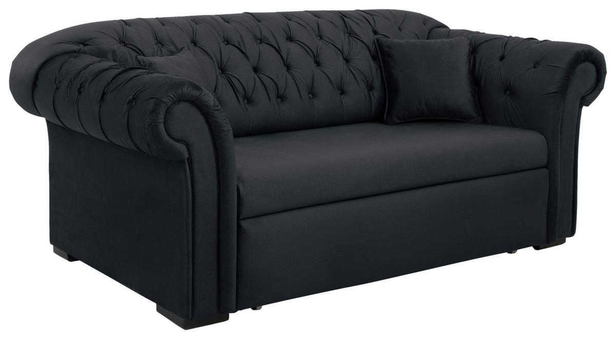 CANAPEA EXTENSIBILĂ CUPIDO - antracit, Design, textil (213/86/99cm) - Mömax