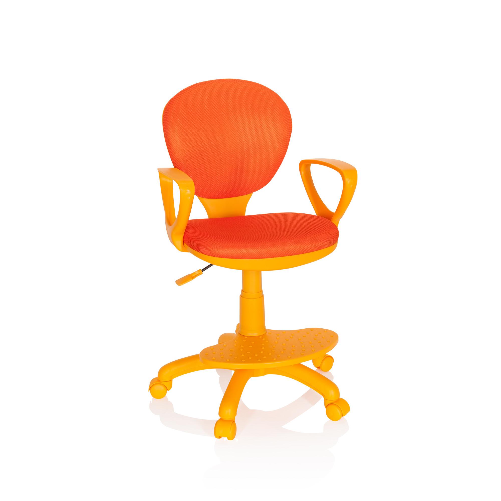 Jugenddrehstuhl Colour ca. 53x83-95x51 cm Orange - Orange, Basics, Kunststoff (53/83-95/51cm) - MID.YOU