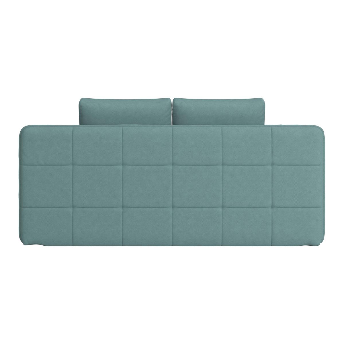 Canapea extensibila ALICE - albastru deschis, Modern, textil (202/73-92/105cm) - Modern Living