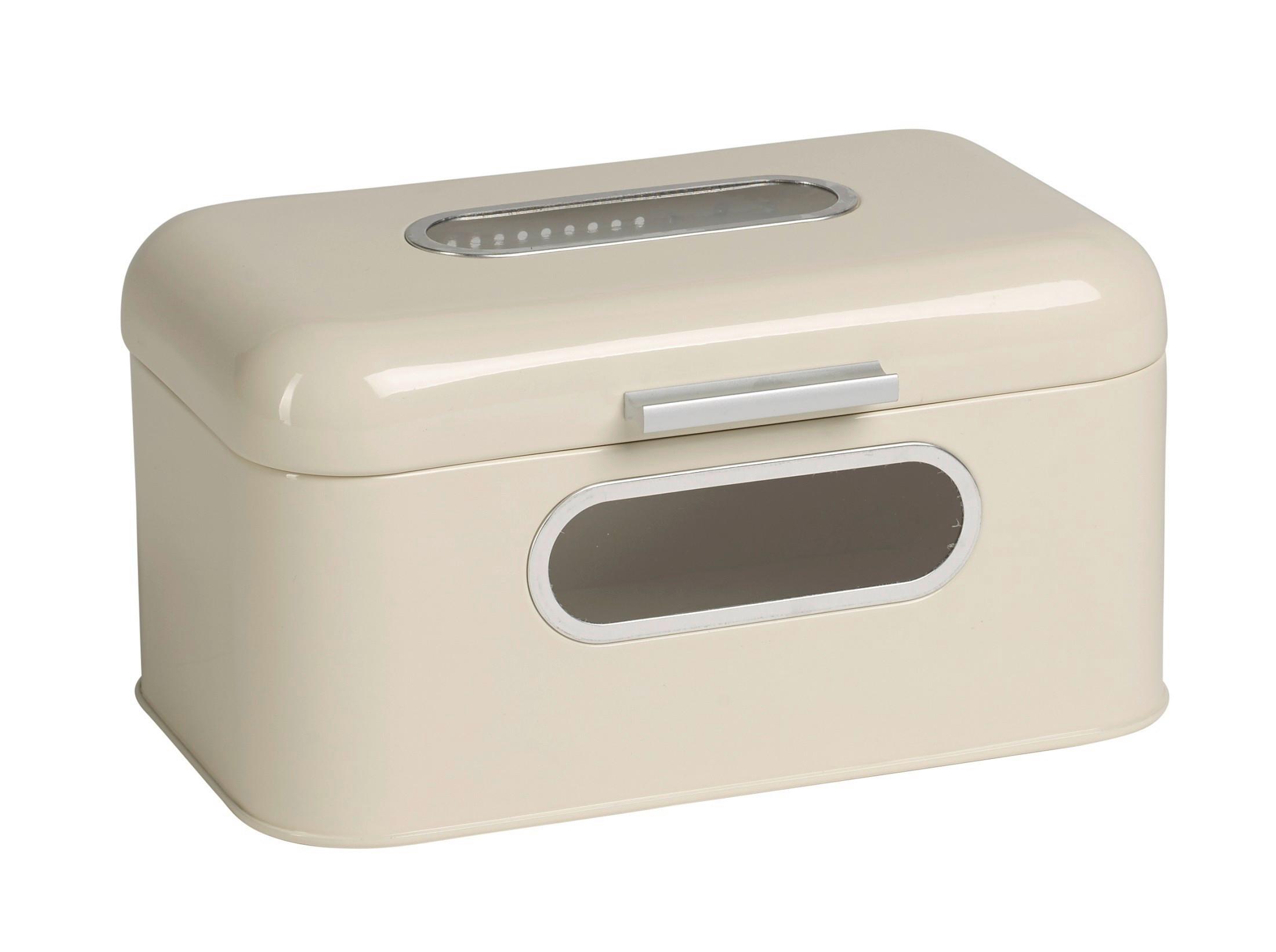 Posoda Za Kruh Retro, Krem Barva - krem barve, Basics, kovina (30/20/16,5cm) - Echtwerk