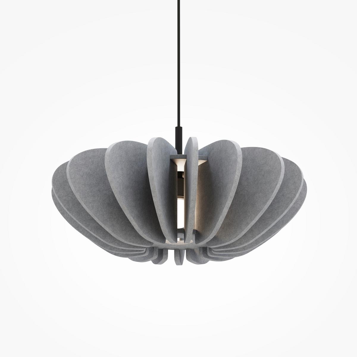 Pendelleuchte Mod398pl-01gr1 - Schwarz, Design, Metall (58/331.5cm) - MAYTONI