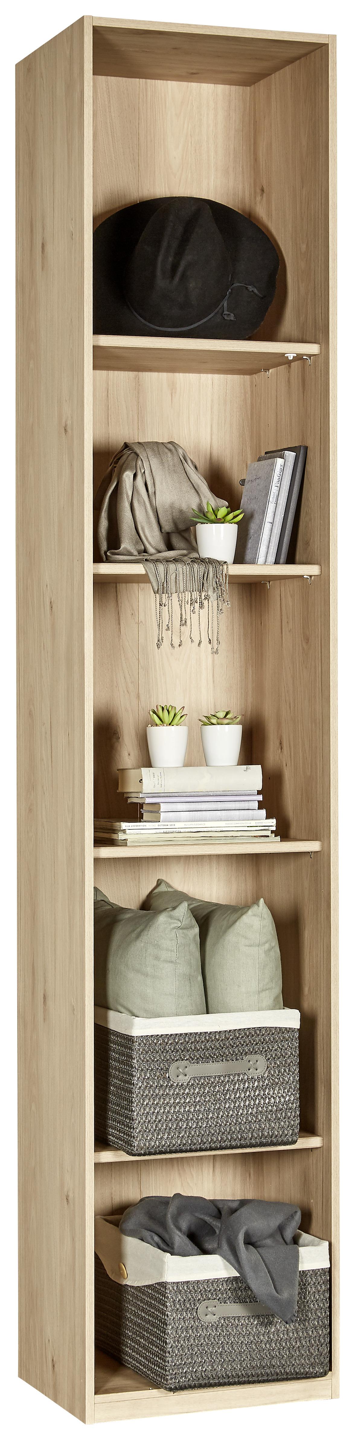 Regal in Eichefarben - Eichefarben, Konventionell, Holzwerkstoff (46/236/39cm) - Premium Living