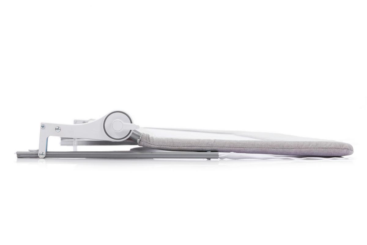 BRAMKA CHRONNA DO ŁÓŻECZKA COMFORT - szary, Basics, metal/tkanina (150/60cm) - My Baby Lou