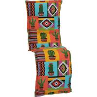 Relaxsesselauflage Tijuana ca. 170x46 cm Kaktus - Design (170/46/8cm) - Gardenson