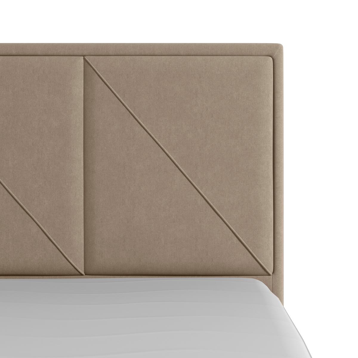 Boxspringbett Oslo ca. 180x200 cm Beige - Beige, MODERN, Holz/Kunststoff (180/200cm) - MID.YOU