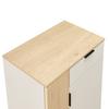 MEUBLE À CHAUSSURES CANNES -EXKLUSIV- - noir/cachemire, MODERN, matériau en bois/matière synthétique (68/110/40cm) - Mömax