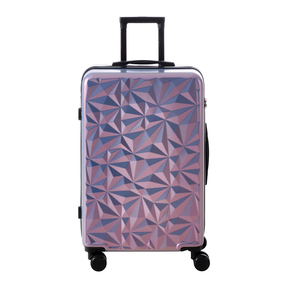 Reisekofferset Lissabon Flieder, 3-teilig - Flieder, KONVENTIONELL, Kunststoff/Textil - Mömax