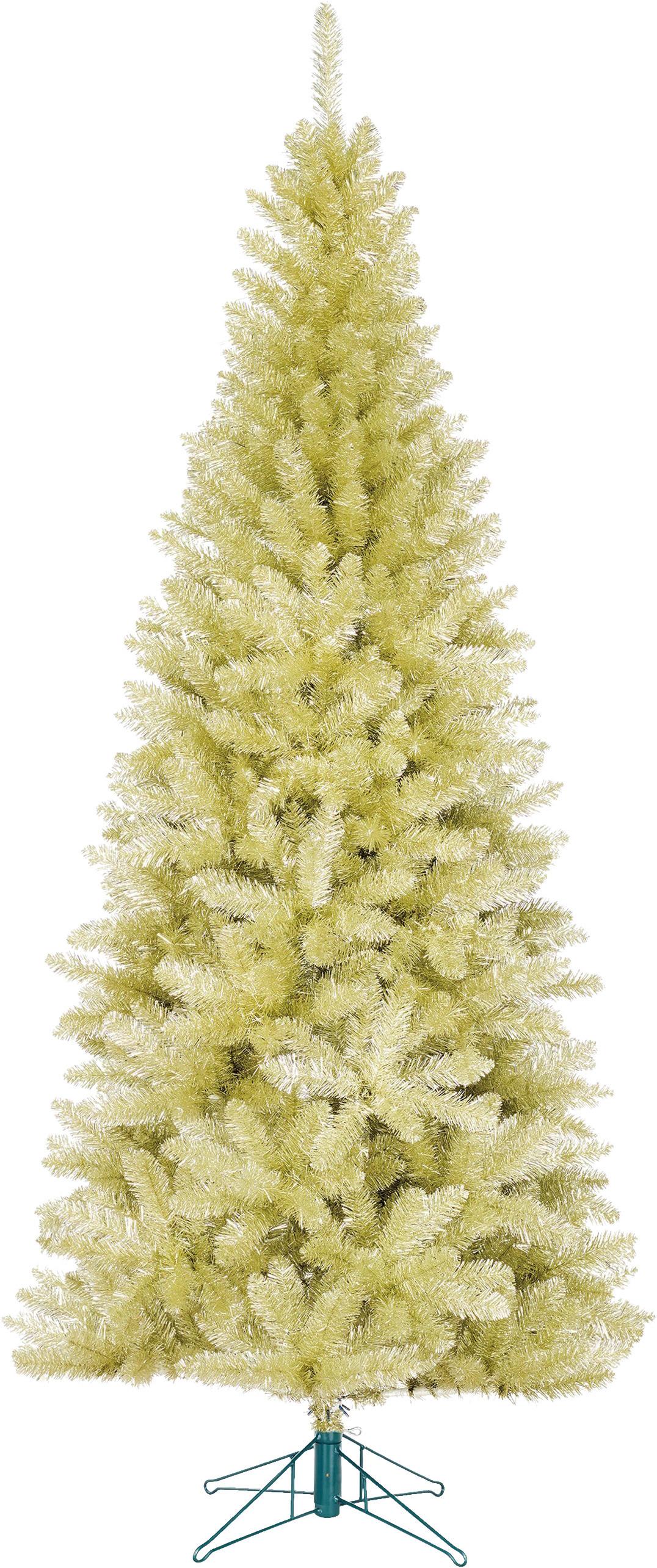 Weihnachtsbaum Colches Champagner ca. 230cm - Champagner, MODERN, Kunststoff (99/230cm) - Mömax