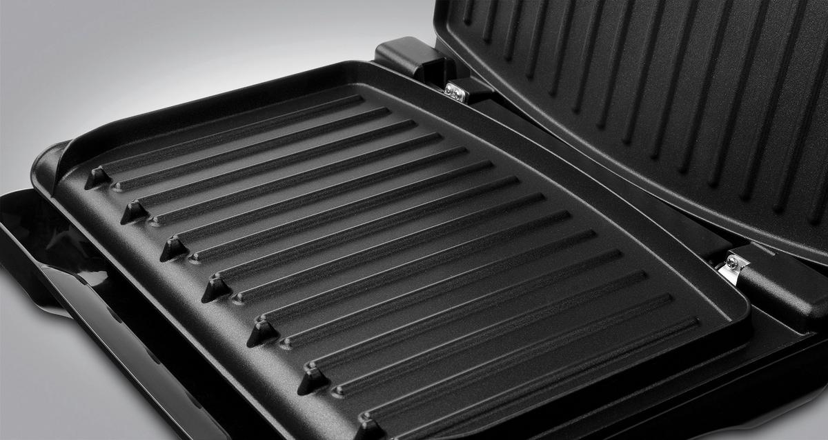 Kontaktgrill George Foreman Grill - fekete/piros, Modern, fém (35,6/14/37,8cm)