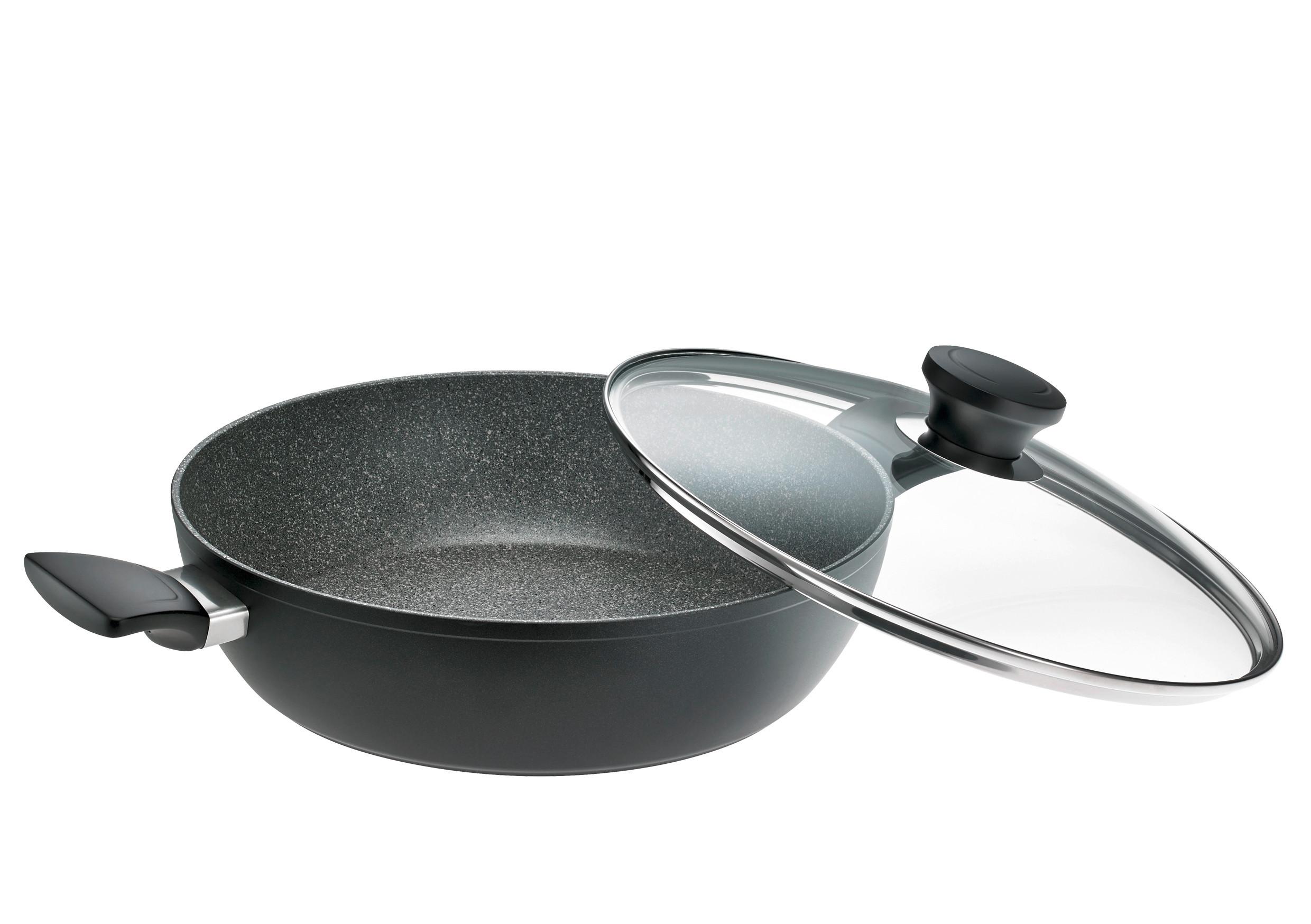 PATELNIA DO SERWOWANIA 1706-999-24 I - szary, Basics, metal/szkło (24cm) - Schulte Ufer