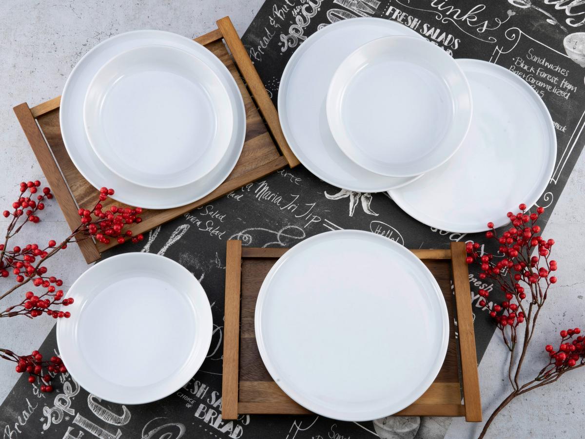 Jedilni Servis Chef Collection, 12-Delni - bela, Basics, keramika - Creatable