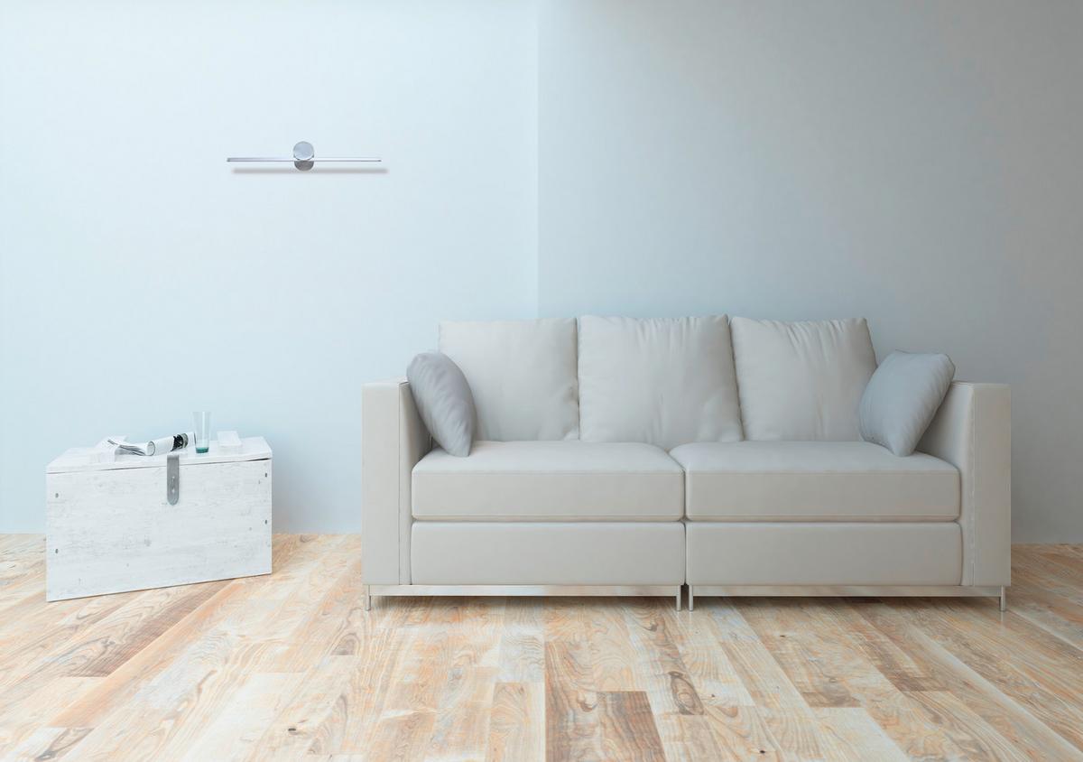 Badezimmer-wandleuchte Lp-777/1w Modern Slim L - Chromfarben, Konventionell, Metall (5.5/60/7cm)