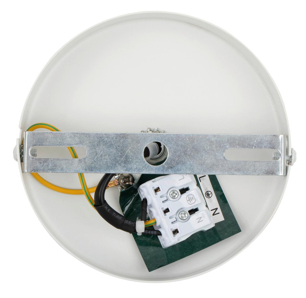 LAMPA SUFITOWA KRISTA - biały, Design, metal/papier (18/25cm) - Collet's Monde