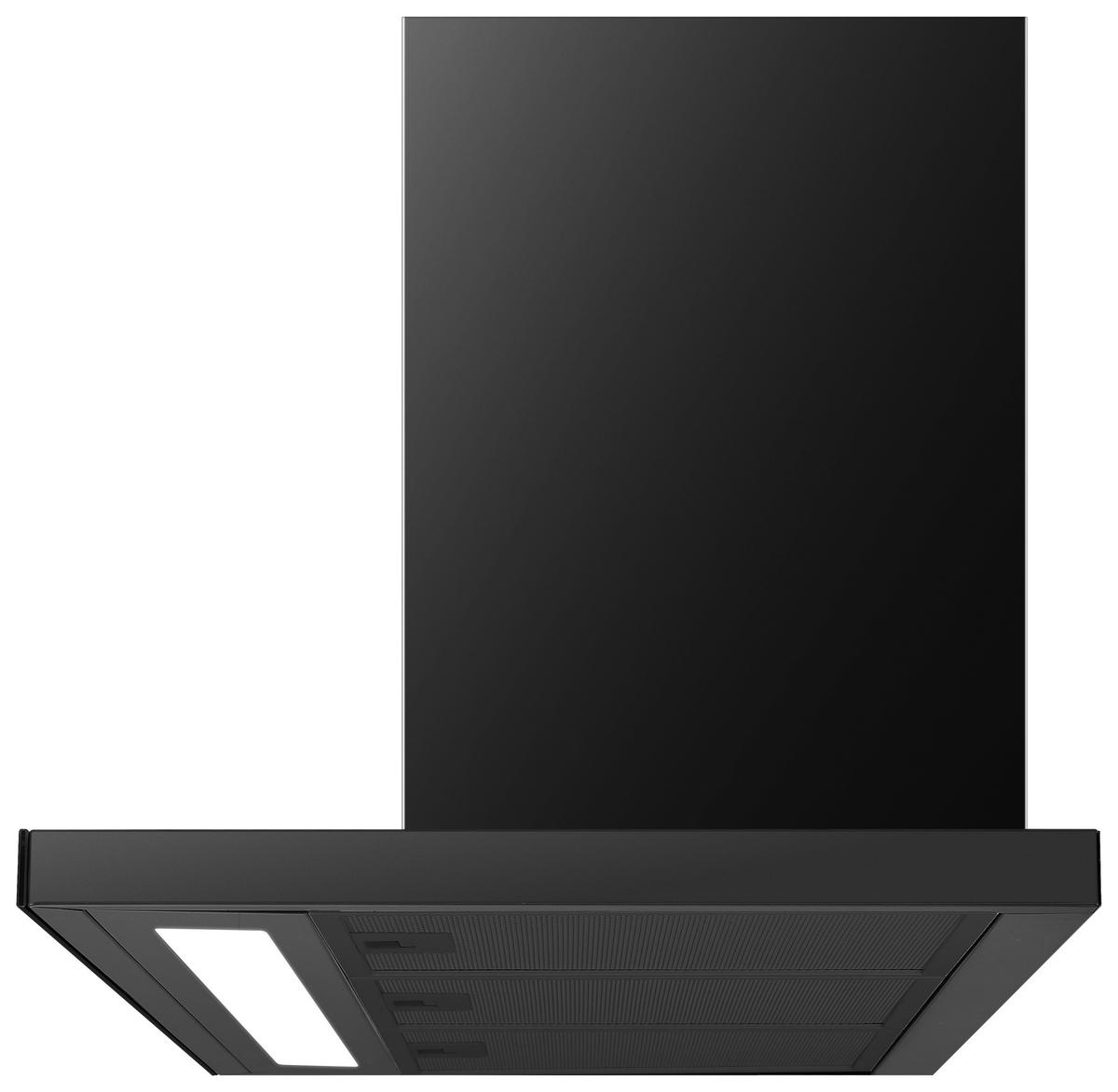 Dunstabzugshaube WT3-90 Schwarz - Schwarz, Basics, Metall (89,8/101,50/41cm) - PKM
