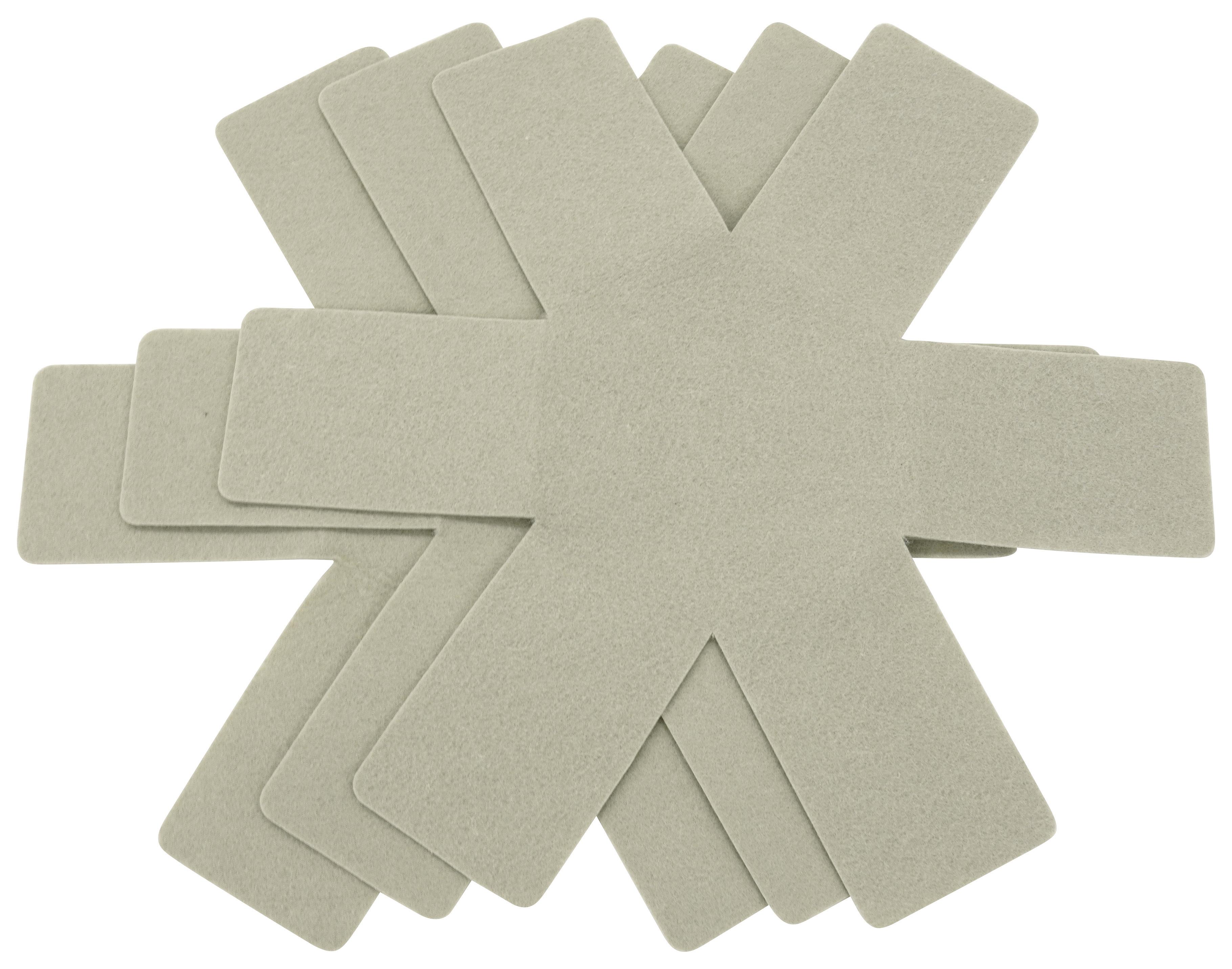 Edényvédő Freddy - világosszürke, Konventionell, textil (38cm) - Modern Living