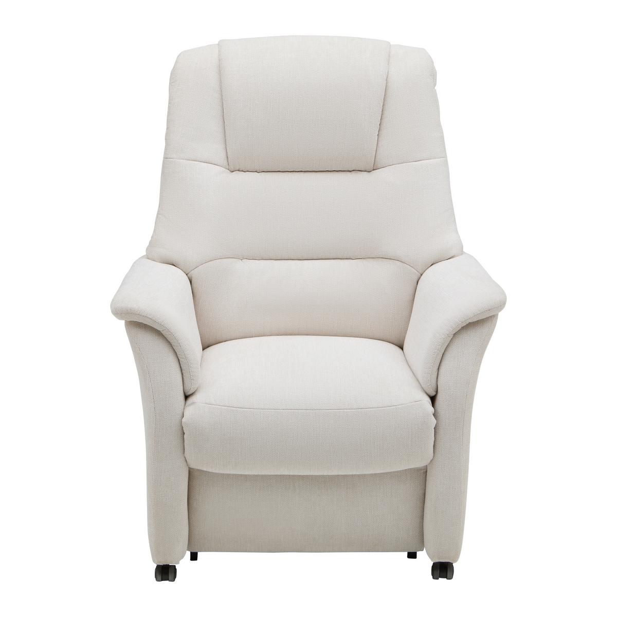 Relaxsessel Garda Creme - Creme, MODERN, Textil (85/110/85cm)