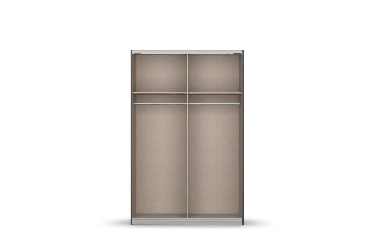 Ormar S Kliznim Vratima Subito - bijela/hrast Artisan, Moderno, drvni materijal/metal (136/197/61cm) - Modern Living