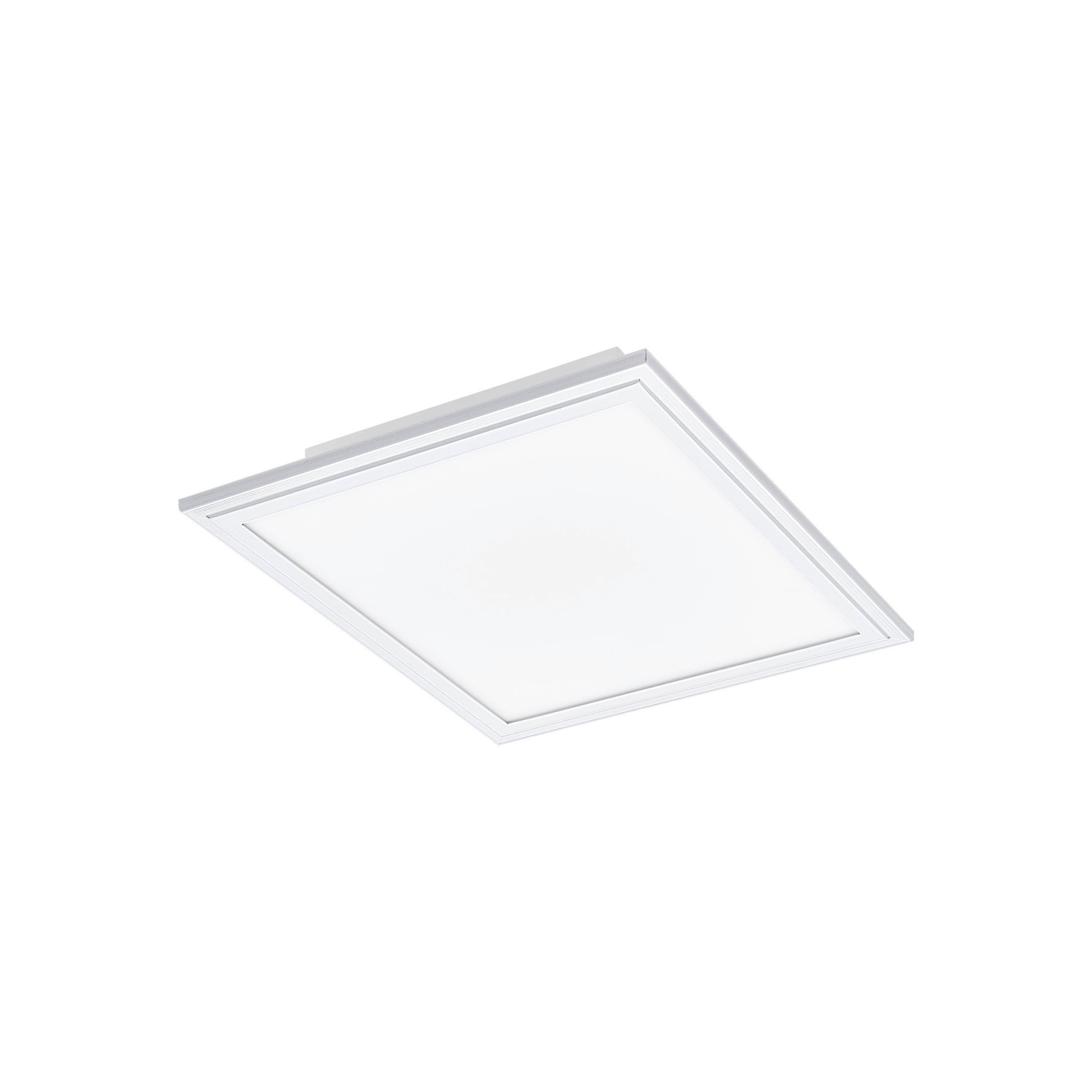 LED-Deckenleuchte CCT Weiß max. 15,3 Watt - Weiß, Basics, Metall (30/30/5cm) - Eglo