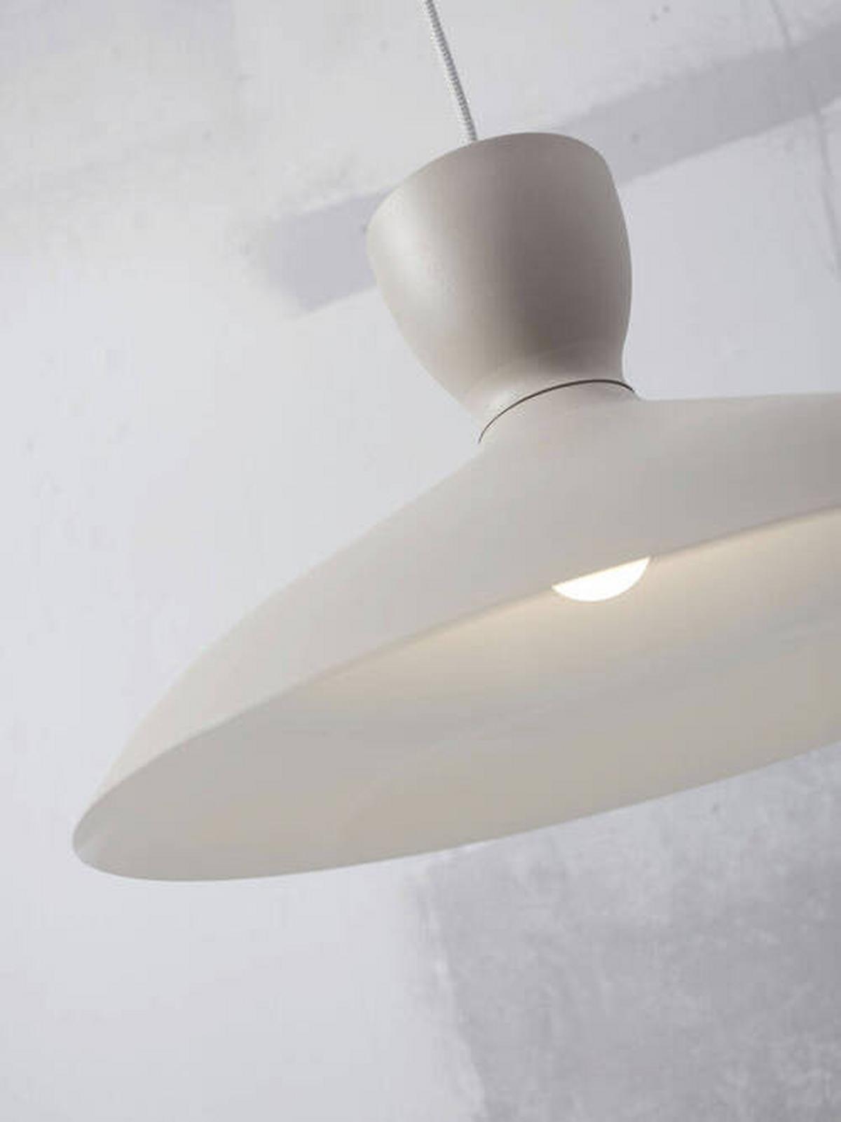 Függőlámpa Hanover/h40/lg - világosszürke, Trend, fém (40/22cm) - It's about Romi