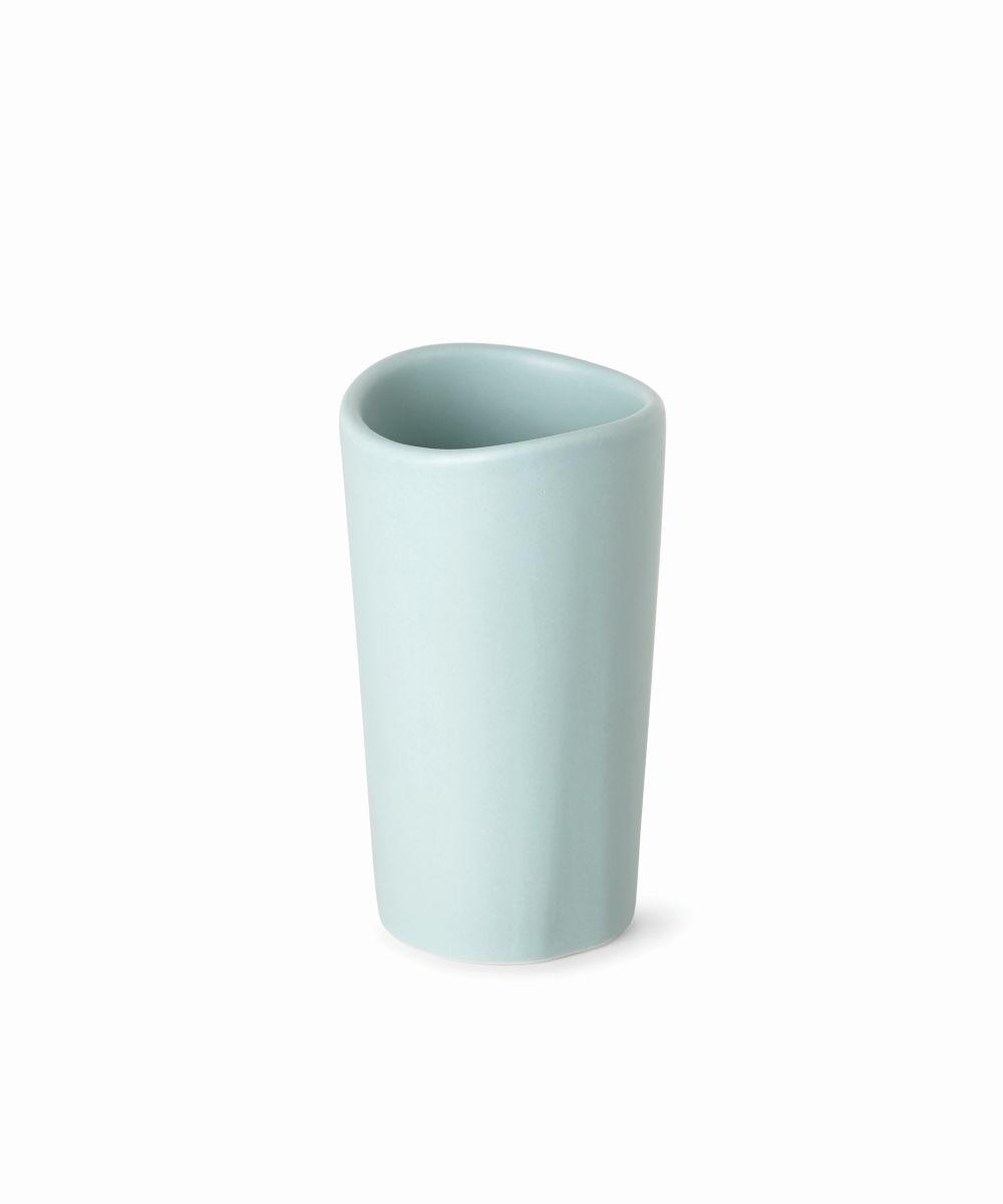 Fogkefetartó Pohár Melrina - kék, Konventionell, kerámia (6,7/11,51cm) - Modern Living