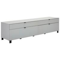 Tv Omarica Poole, Svetlo Siva - siva/črna, Design, kovina/umetna masa (219,9/57/52,5cm) - Hom`in