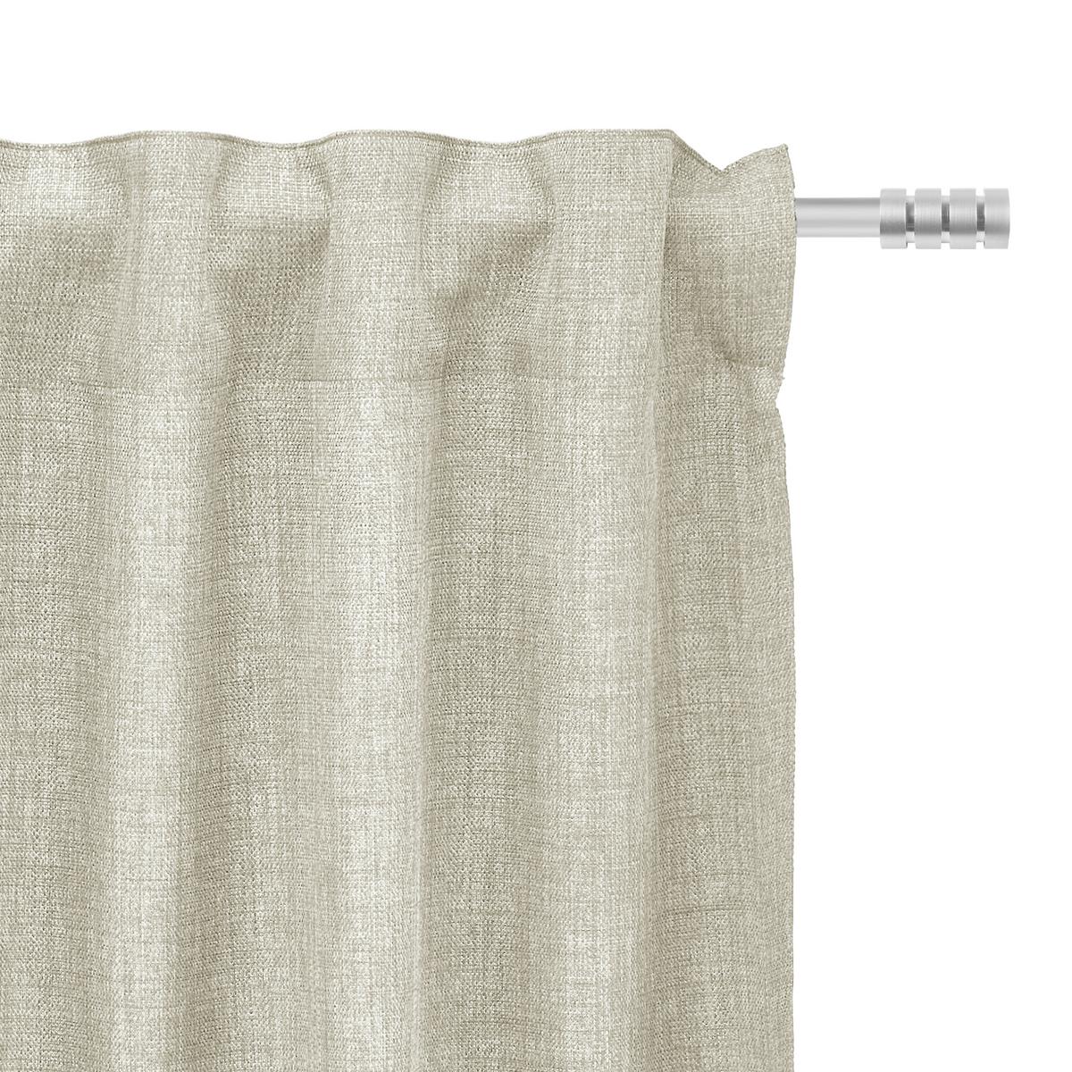 Fertigvorhang Leo Sand 135x255cm - Sandfarben, Textil (135/255cm) - Premium Living