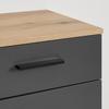 SKOSKÅP CADIX -EXKLUSIV- - svart/antracit, Modern, trämaterial/plast (69/110/36cm) - Mömax
