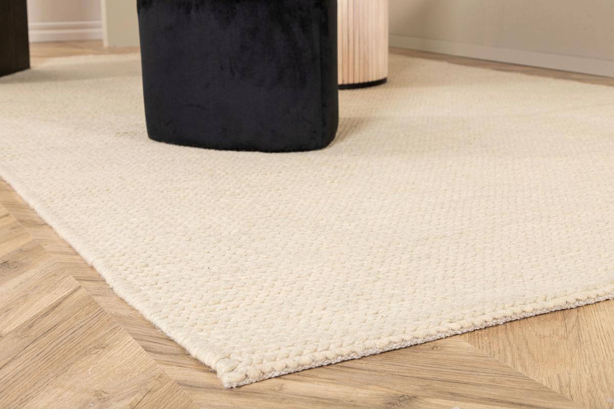 FLACHWEBETEPPICH MARTA - Weiß, LIFESTYLE, Textil (200/300cm) - P & B