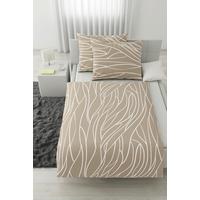 Lenjerie de pat Juliane,cca. 200x220/2x50x70cm - maro deschis, Konventionell, textil (200/220cm) - Mömax