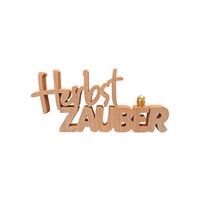 Dekoschriftzug Herbstzauber Naturfarben - Naturfarben, KONVENTIONELL, Holz (29/14,5/1,8cm) - Mömax