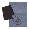 Geschirrtuch-Set Urban in Schwarz und Blau - Blau/Schwarz, MODERN, Textil (50/70cm) - Mömax modern living