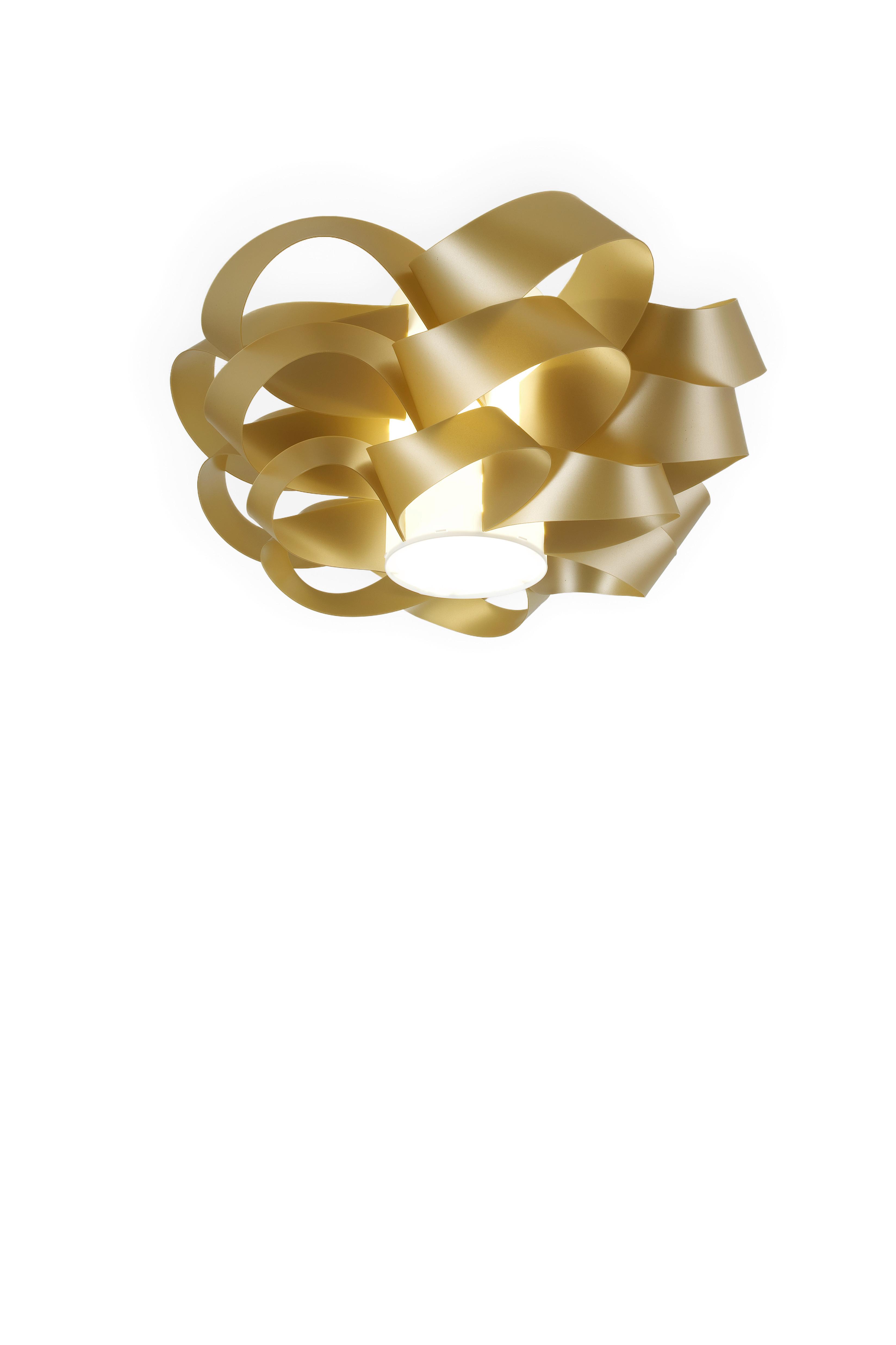 LAMPA SUFITOWA CLO/P/75/NGLD GOLD - złoty, Konventionell, tworzywo sztuczne (75/36cm)