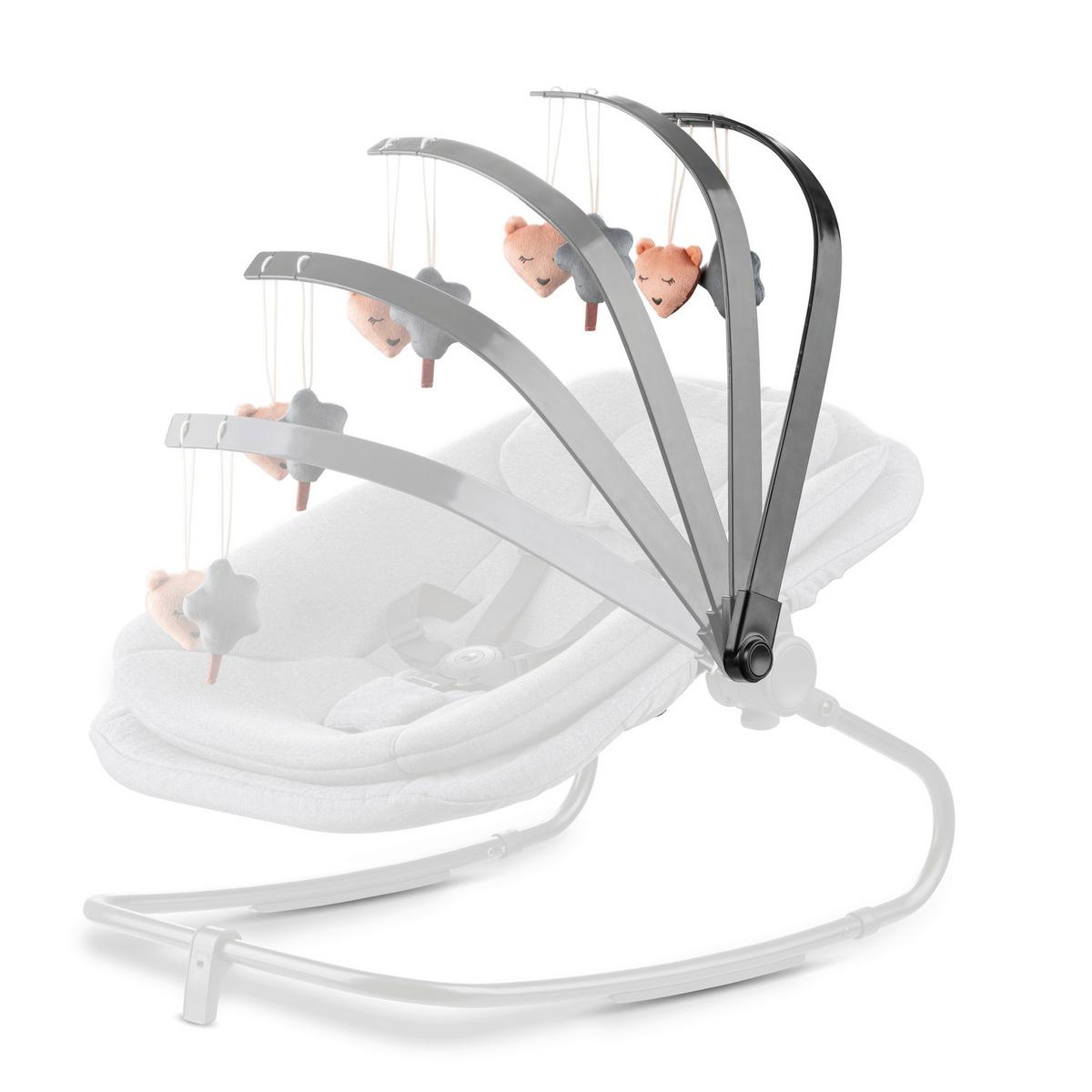 KARUZELA HIGHCHAIR BOUNCER MOBILE - Basics (40/20/3,5cm) - Hauck