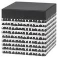 Cutie Pentru Cadouri Square - alb/negru, Modern, carton/hârtie (12/12/12cm) - modern living Cutie Pentru Cadouri Square - alb/negru, Modern, carton/hârtie (12/12/12cm) - modern living